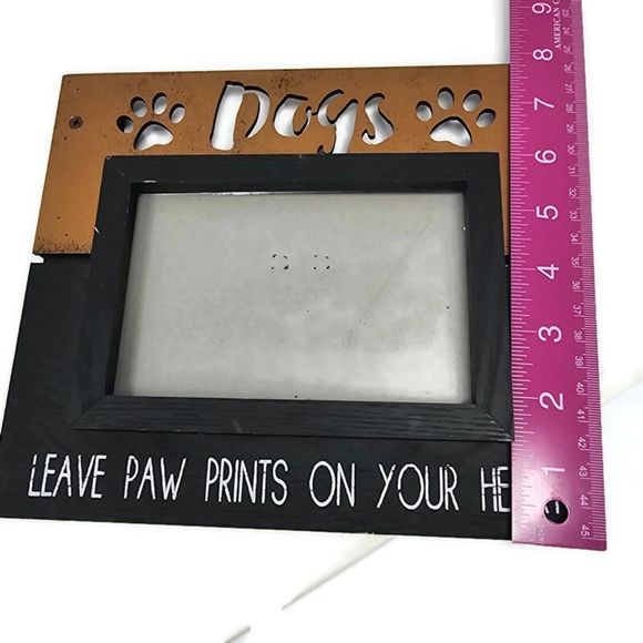 Cute Dog Paw Print Photo Frame New - Picture 4 of 6